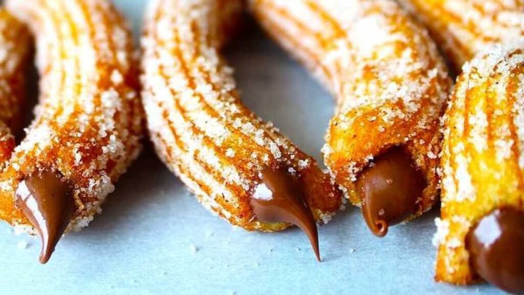 Gourmande des Churros au Nutella Faits Maison