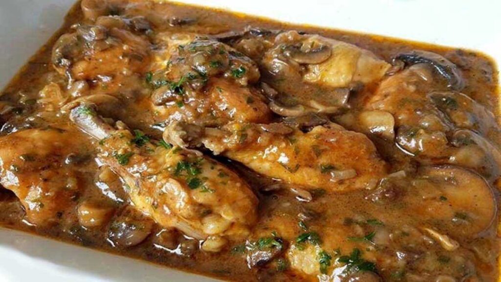 Recette Poulet sauté chasseur c'est tellement bon