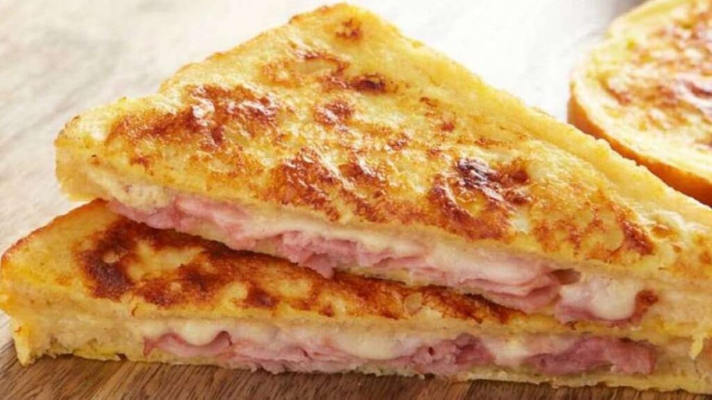 Escalopes de pommes de terre farcies au jambon