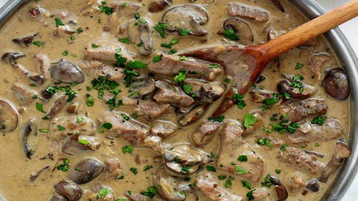 Bœuf Stroganoff simple et facile