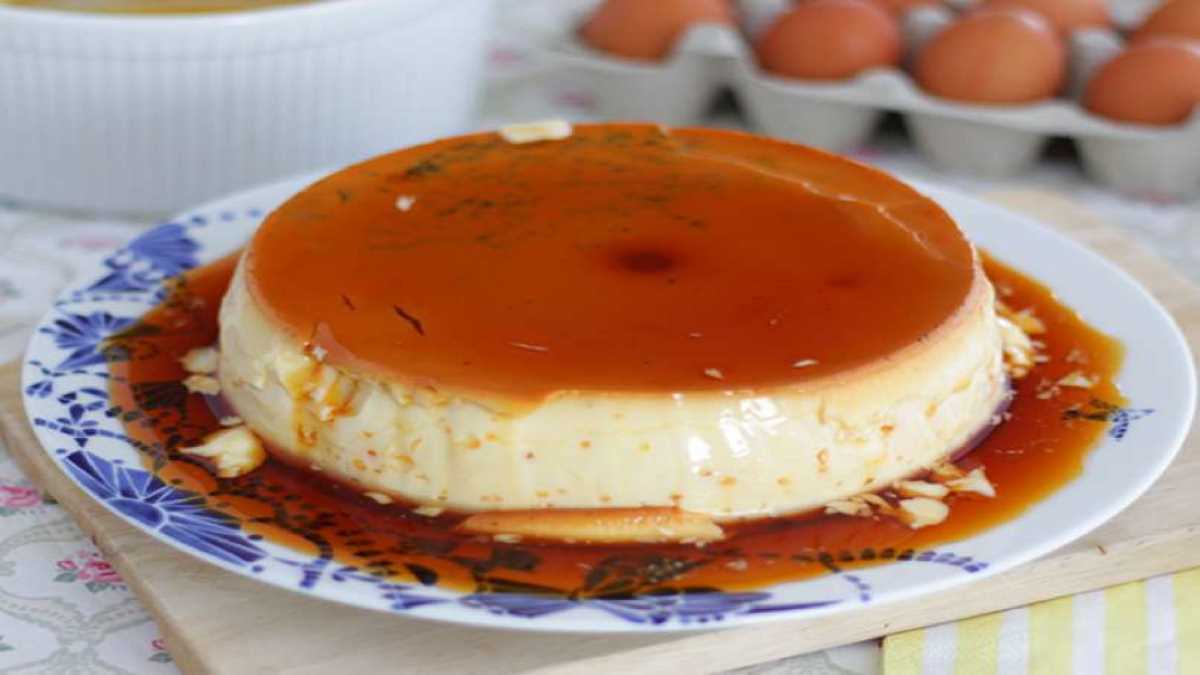 Crème caramel au yaourt facile