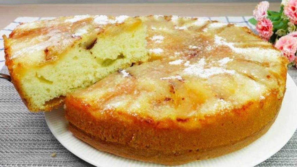 Gâteau aux pommes sans beurre, mais plus moelleuse que celle de grand-mère