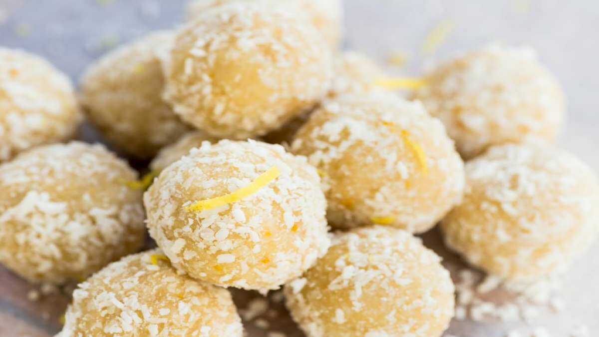 Truffes au citron en 10 minutes facile