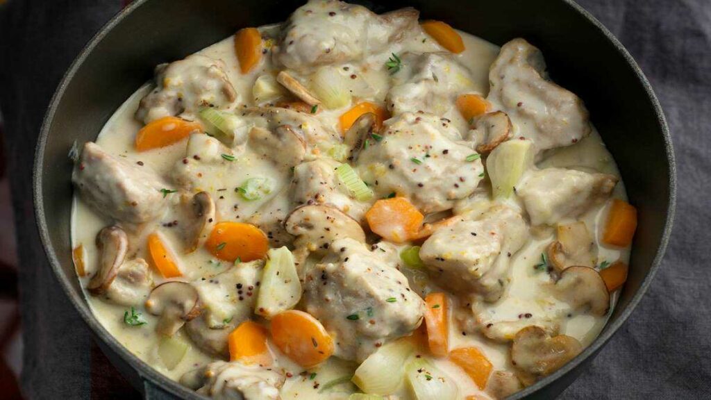 Blanquette de veau facile