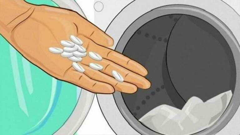 Elle jette de l’aspirine dans sa machine à laver. Aujourd’hui son astuce fait le tour des réseaux sociaux