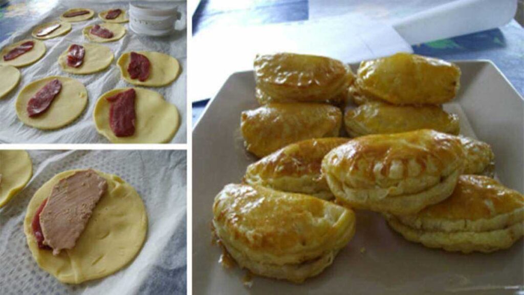 Mini-Chaussons au Foie Gras et Magret