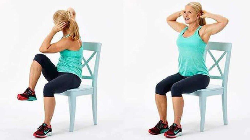 8 exercices pour obtenir un ventre plat en position assise 