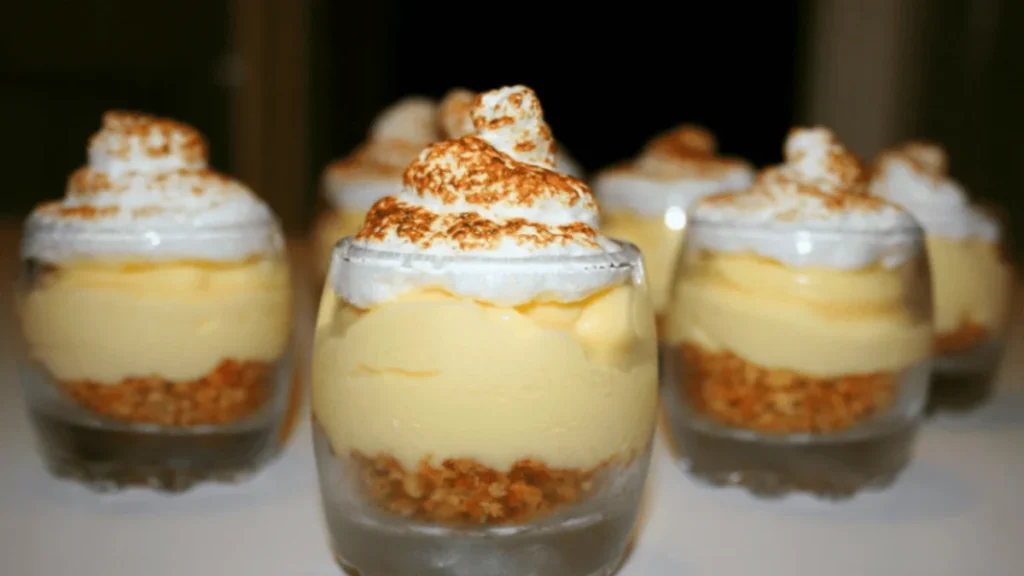 Verrine façon tarte au citron meringuée au Thermomix