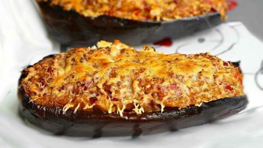 Aubergines farcies à l’Espagnole très facile et Rapide