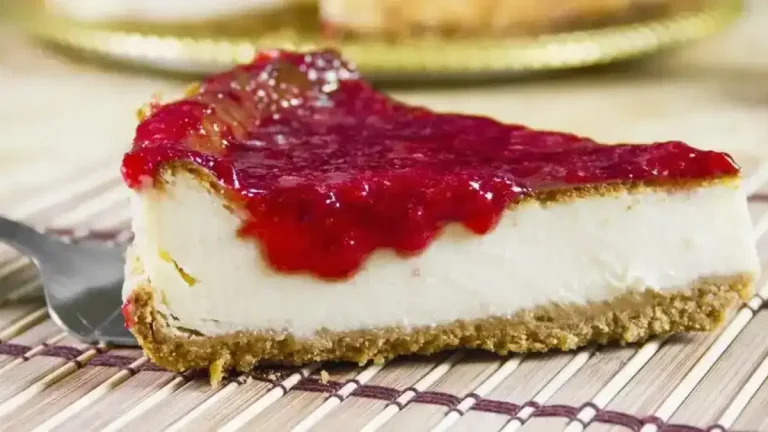 Cheesecake Bretzels et fraises