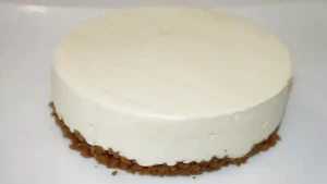 Cheesecake au fromage chocolat blanc