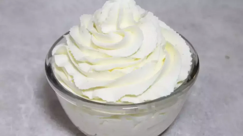 Crème chantilly mascarpone sans œufs