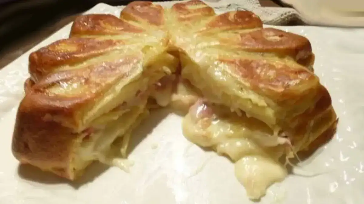 Gâteau au jambon et à la Raclette