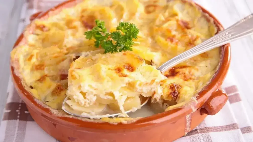 Gratin franc-comtois au fromage à raclette