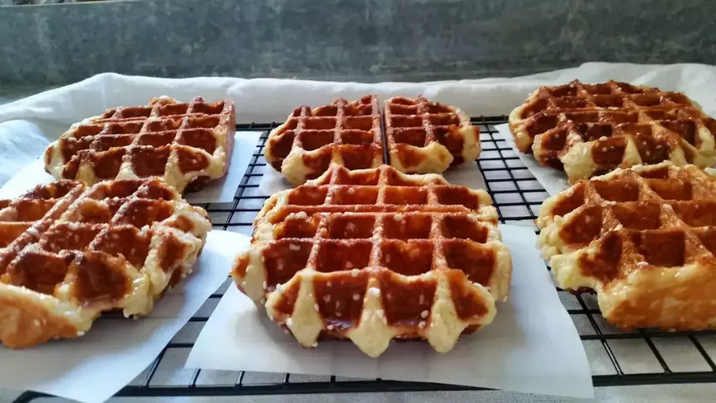 Les gaufres Liégeoises de ma Grand-Mère