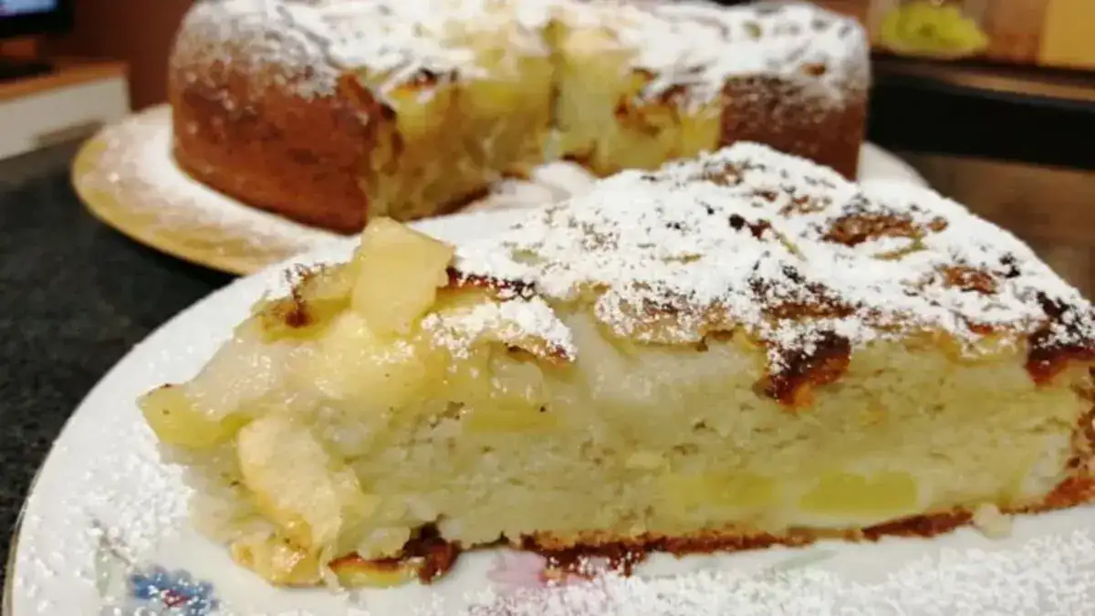 Recette gâteau aux pommes rustiques