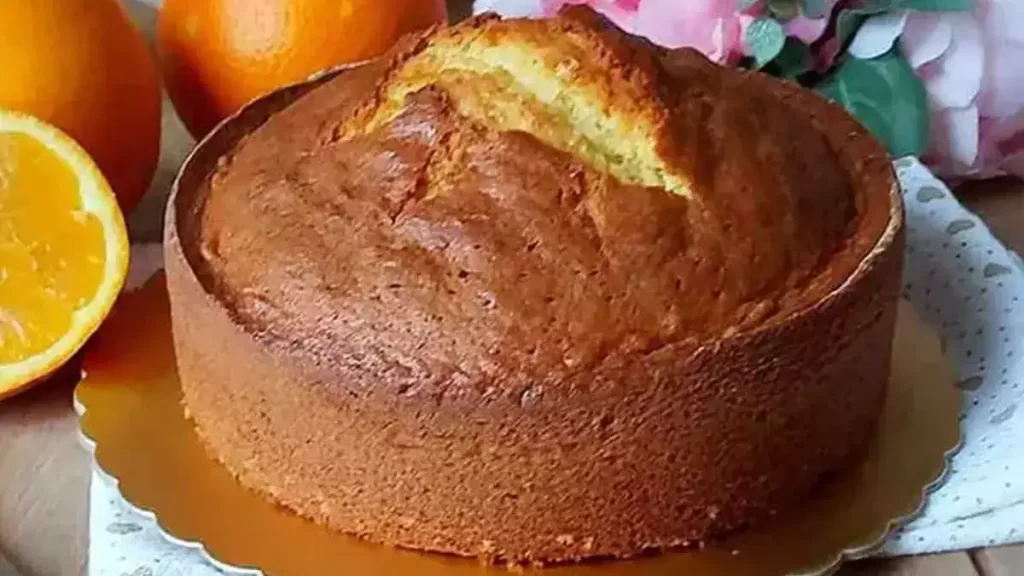 Gâteau moelleux à l’orange et à la vanille