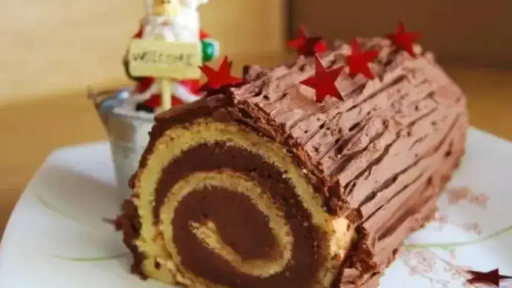 La bûche De Noël vite fait en 15 minutes chrono !