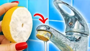 La meilleure façon d’éliminer le calcaire du robinet, sans utiliser de vinaigre, ni de bicarbonate de soude