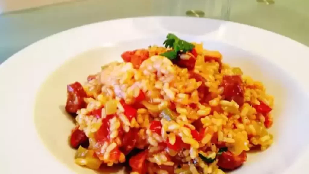 Risotto au chorizo au thermomix