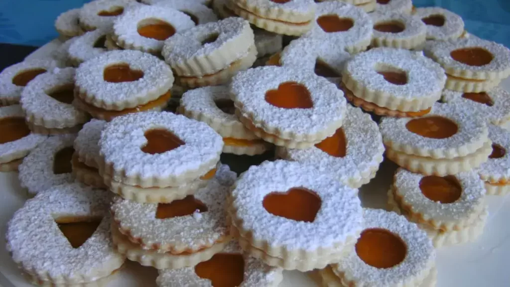 Biscuits Sablés de Noël à la confiture