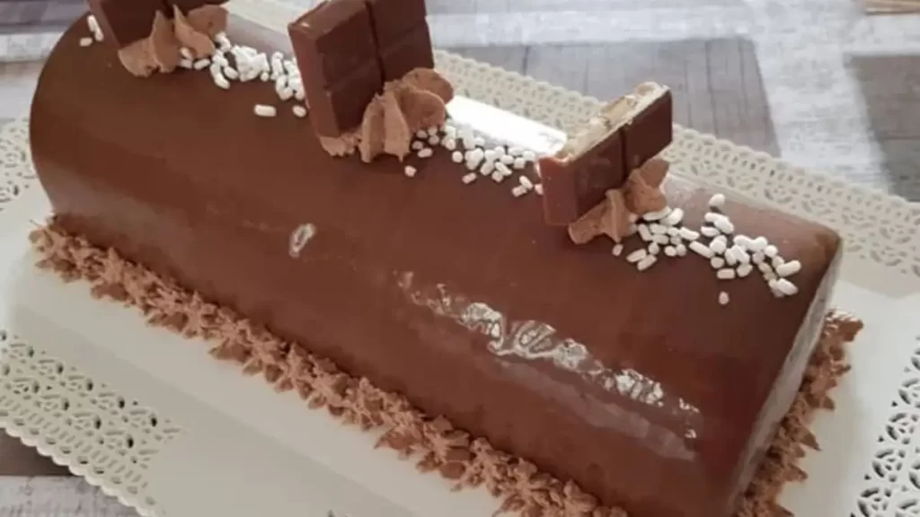 Bûche Kinder Pour Noël au Thermomix