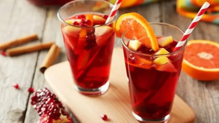 Recette sangria de Noël à la grenade