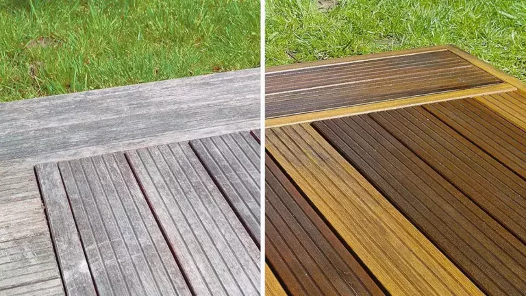 Voici comment nettoyer en profondeur une terrasse en bois