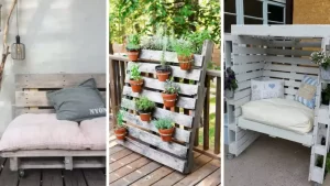 12 idées pour utiliser des palettes au potager ou à l’atelier