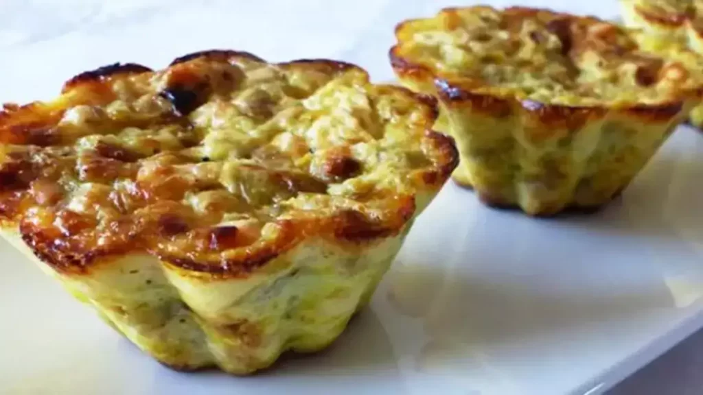 Petits flans poireaux-saumon