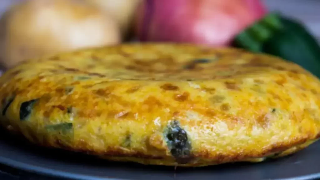 Tortilla de courgettes et pommes de terre