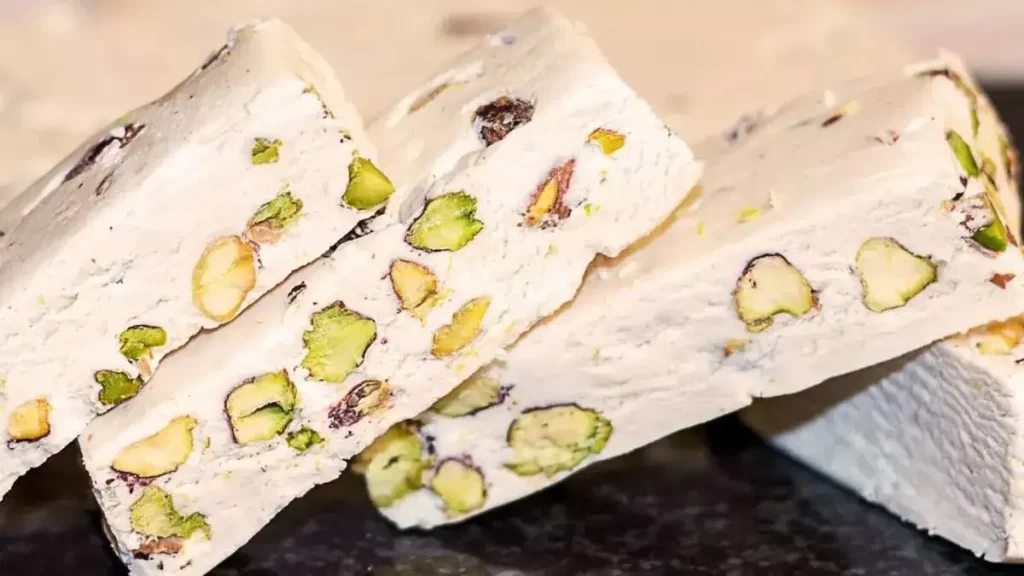 Nougat excellente recette et très bon