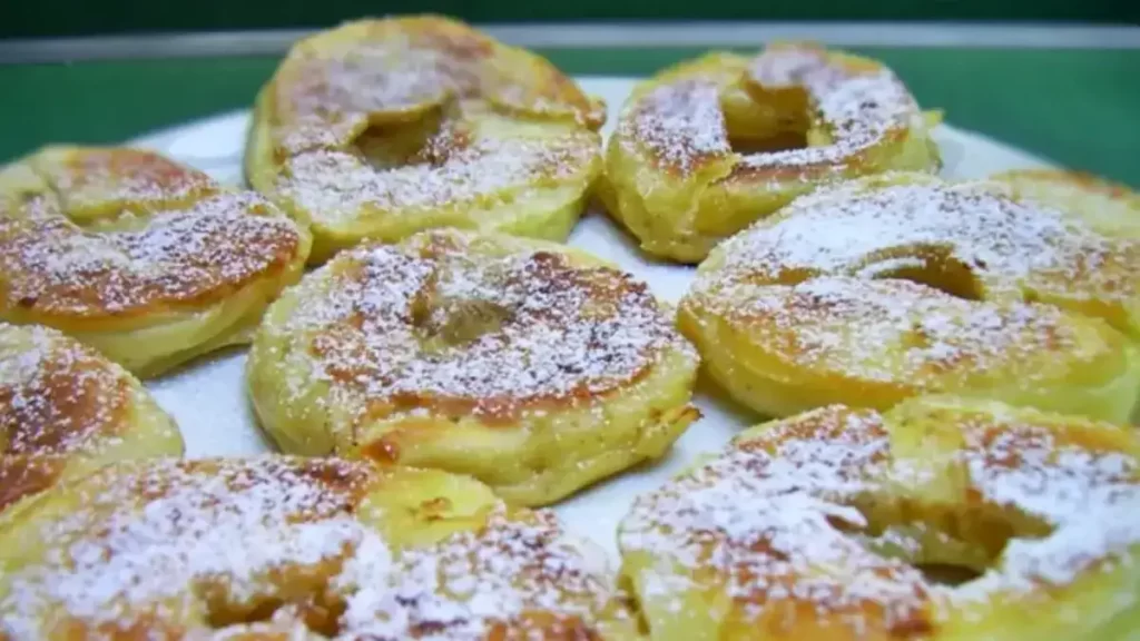 Beignets aux pommes au four