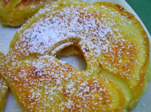 Beignets aux pommes au four