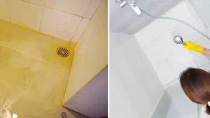 Comment éliminer les taches de tartre sur le sol de votre salle de bain et le laisser « propre comme neuf »