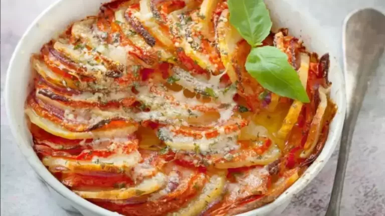 Gratin de pommes de terre et de tomates