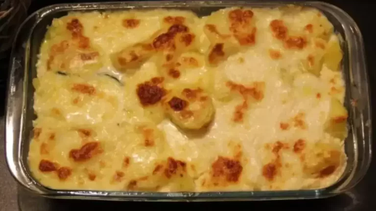 Recette facile: Gratin poulet pomme de terre