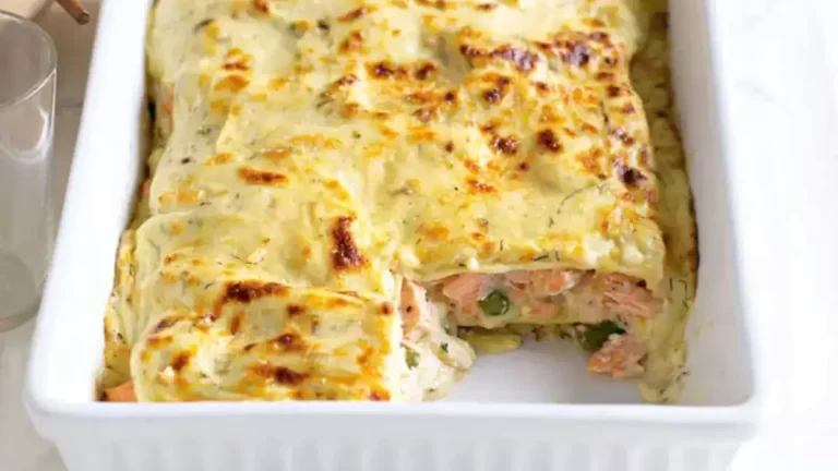 Lasagnes au saumon légère