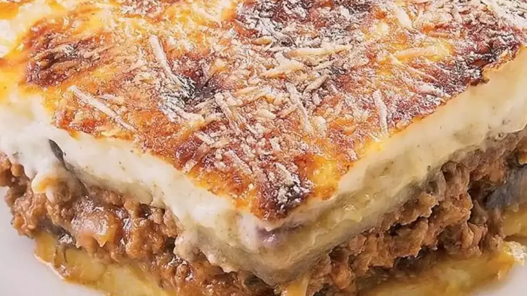 Moussaka végétarienne très parfumée