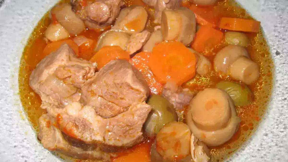 Ragoût de veau aux champignons Un vrai délice