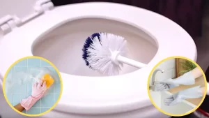 Utiliser du vinaigre blanc pour tout nettoyer dans la salle de bains