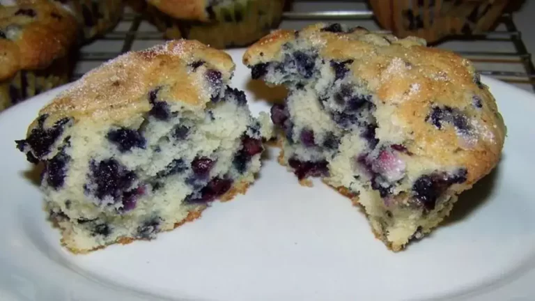 muffins aux myrtilles