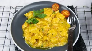 Curry de poulet aux patates douces