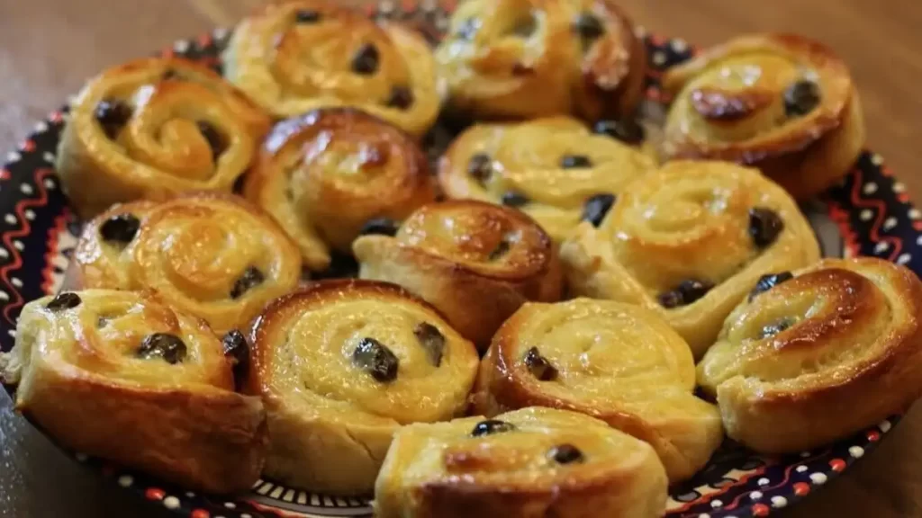 Recette Roulés à la crème pâtissière et chocolat