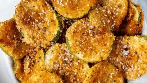 Chips de courgettes croustillantes sans huiles – facile et délicieux