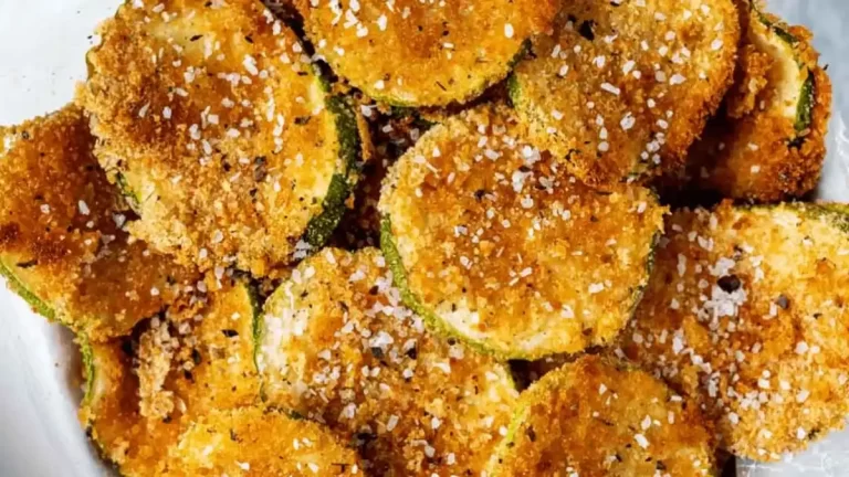 Chips de courgettes croustillantes sans huiles – facile et délicieux