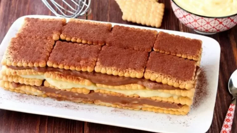 Gâteau aux biscuits de grand-mère un vrai régal !