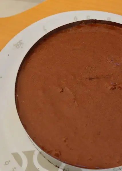 Gâteau crousti-fondant chocolat-poire