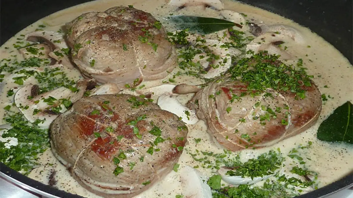 Recette paupiette de veau flambées au cognac