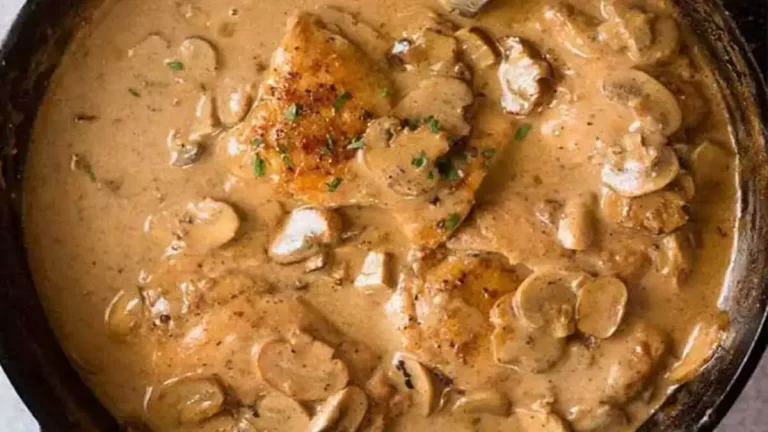 La recette du Poulet Stroganoff